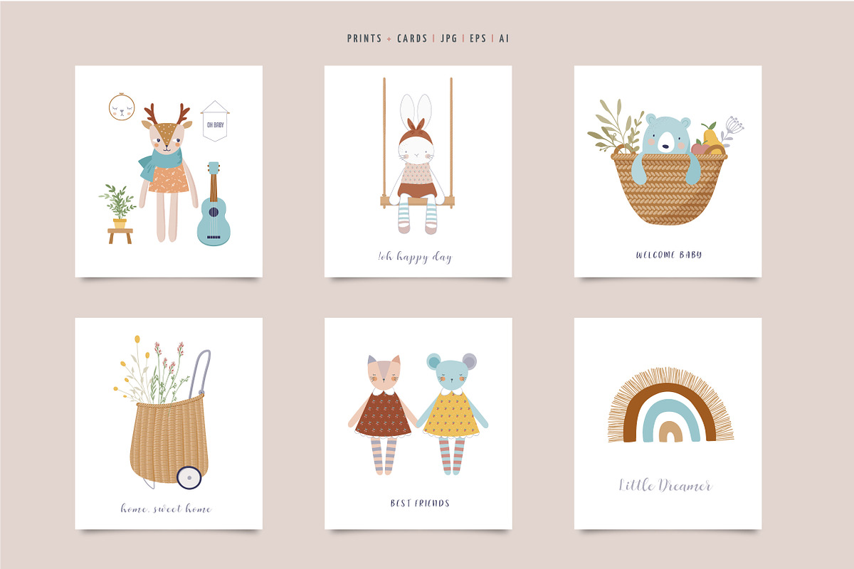 Petite Maison collection, an Animal Illustration by Marish (Photo 7 of 15)