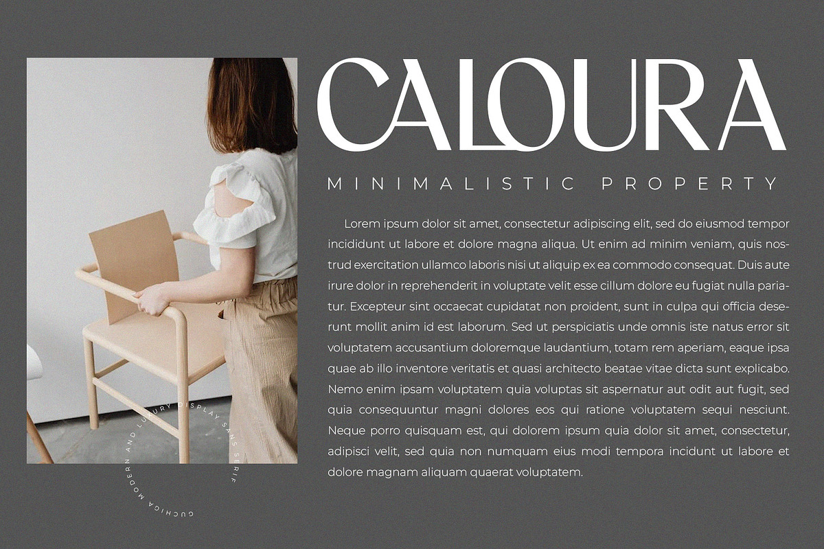 Guchiga - Modern Elegant Sans Serif, a Sans Serif Font by Jimoji (Photo 7 of 11)