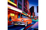 Art, Custom vintage car, a Poster Template by Boho Pixel Dust (Thumbnail 1 of 8)