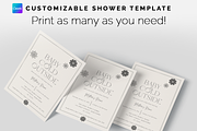 Minimalist Winter Baby Shower Invite, an Invitation Template by Bdemm Studio (Thumbnail 9 of 9)