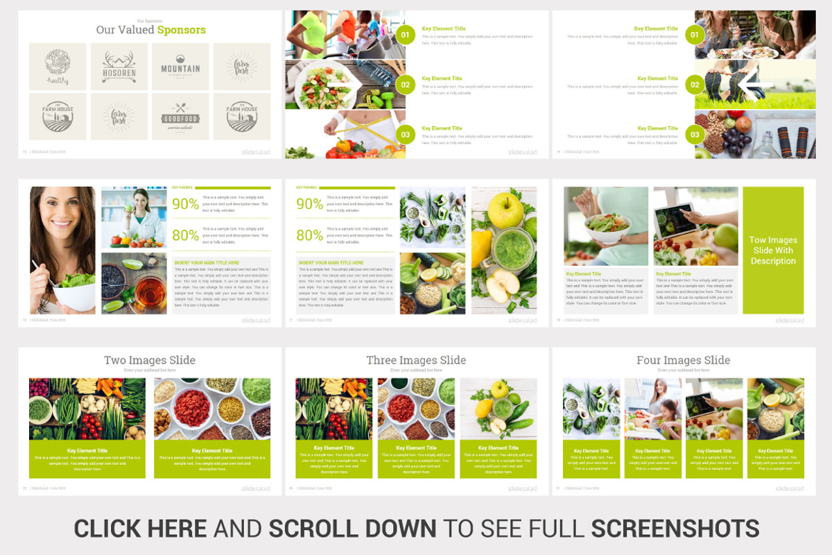 Top Nutrition PowerPoint Template, a Presentation Template by SlideSalad (Photo 9 of 21)