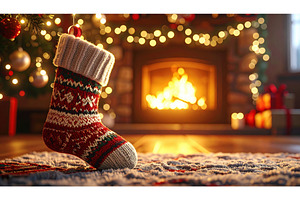 Traditional red and white patterned, a Holiday Photo by Igor Tichonow