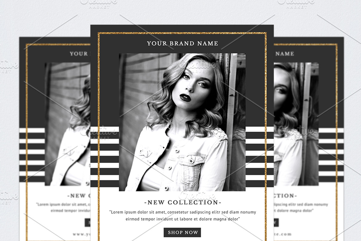 Fashion Flyer Template, a Flyer Template by NM-Design-Studio (Photo 1 of 4)
