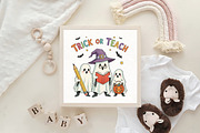 Retro Funny Halloween Teacher Ghost, an Illustration by CraftArtStudio (Thumbnail 4 of 4)