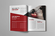 Car Wash Catalog Template, a Brochure Template by VectStock (Thumbnail 3 of 6)