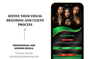 Acuity Scheduling design template, a Websites & App Template by Foedesigner (Thumbnail 4 of 4)