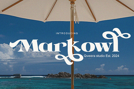 Markowl - Retro Stylish Serif, a Serif Font by Qweera Studio