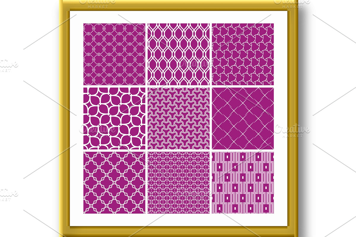 Big Set of Modern Vector Seamless, a Pattern Graphic by FineArtStudio (Photo 2 of 3)