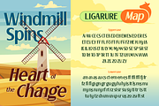 Farmilo, a Sans Serif Font by Burntilldead (Thumbnail 5 of 12)