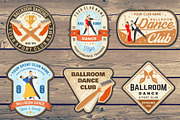 Ballroom Dance Club Patches, a Branding & Logo Template by sivVector (Thumbnail 3 of 4)