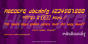 Hiro™, a Font by MINDCANDY (Thumbnail 2 of 6)