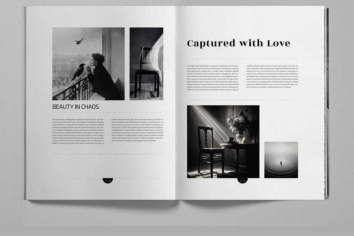 Black and White Photobook Brochure, a Brochure Template by Boris Cupac (Photo 7 of 7)