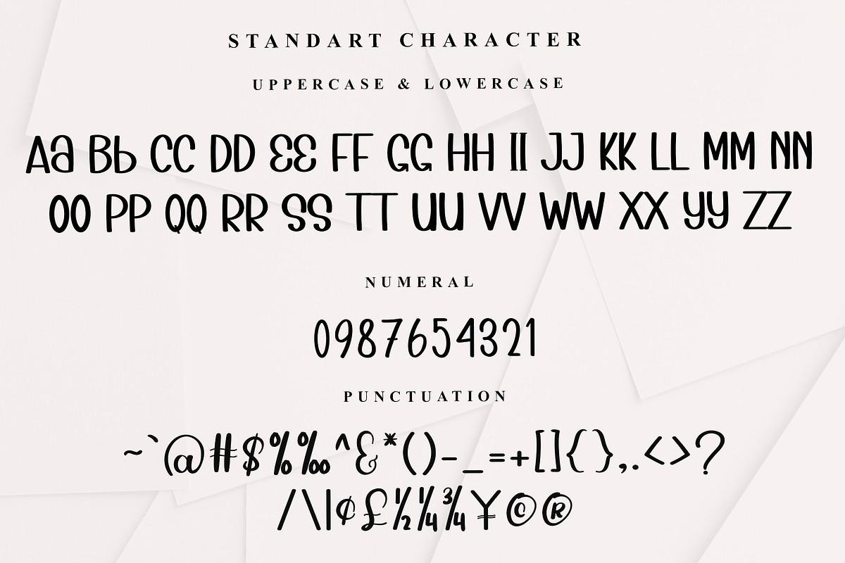 Simple Smile, a Font by FreshTypeINK (Photo 5 of 7)