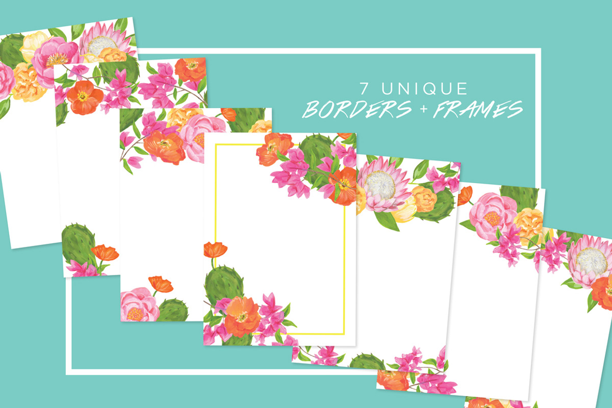 Cactus Flowers Graphic Kit, an Illustration by Relish Designs (Photo 6 of 6)