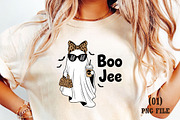 Halloween Boo-Jee Ghost Sublimation, an Illustration by DreamArtGraphic (Thumbnail 1 of 5)