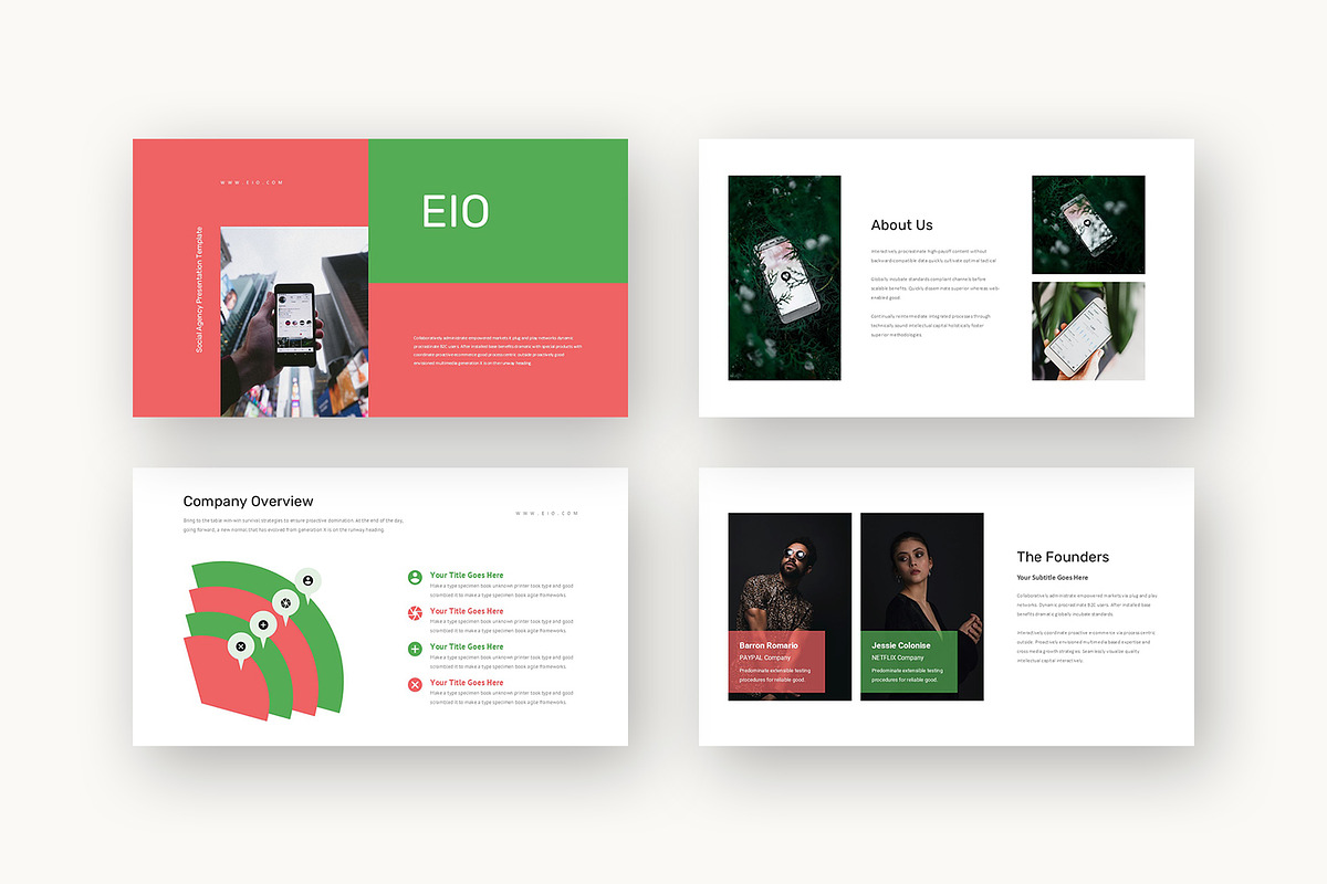 Eio : Social Agency Google Slides, a Presentation Template by Punkl Camp (Photo 15 of 16)