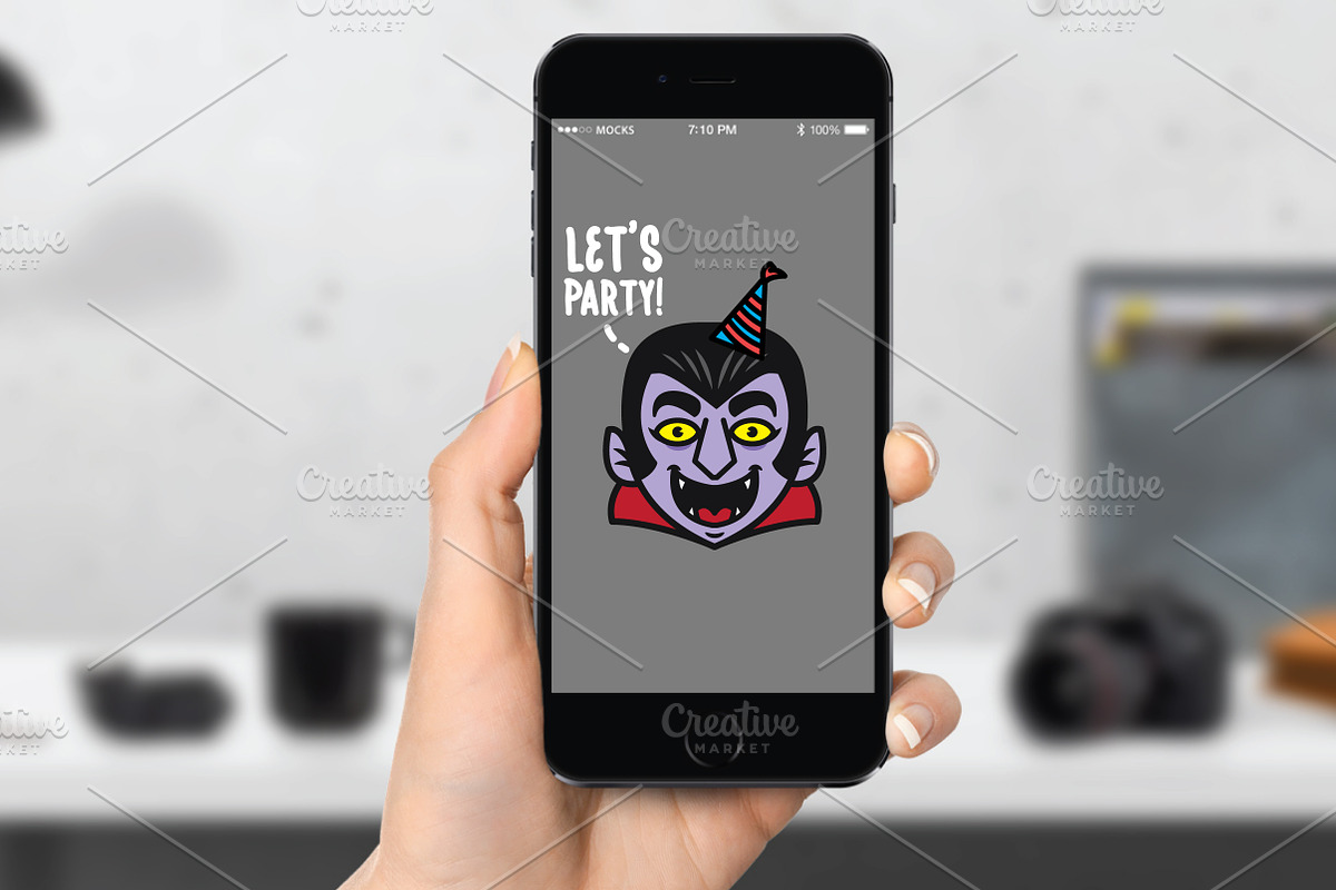Sale ! Halloween Avatars + Free Font, an Icon by fopifopi (Photo 5 of 5)