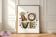 Book Lover Love PNG, an Illustration by Daily.Designs (Thumbnail 5 of 5)