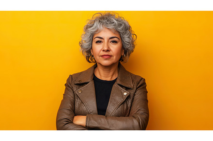 Stylish middle aged Hispanic female, a Beauty & Fashion Photo by Lermont51