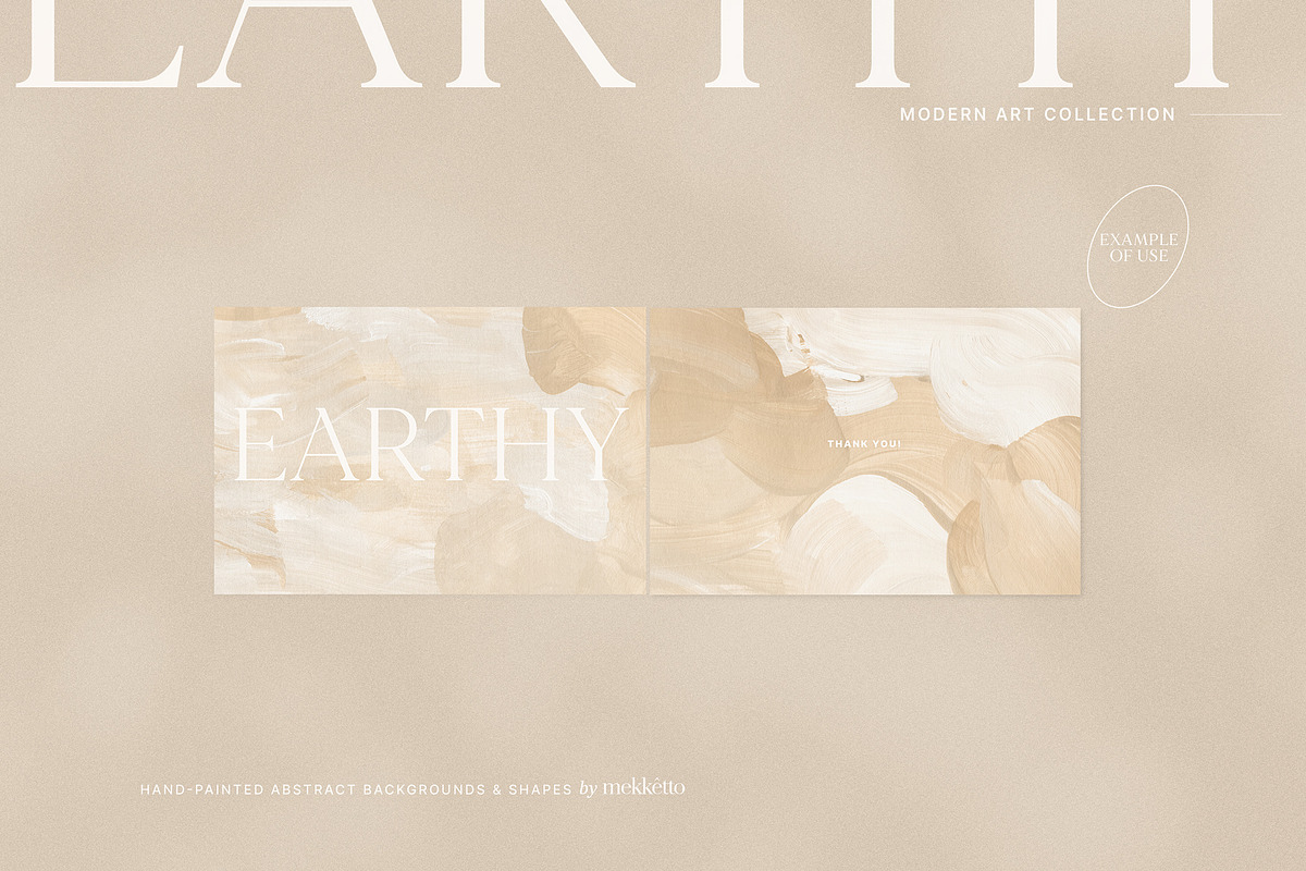 Earthy Paintings. Textures & Shapes, a Background Graphic by mekkêtto (Photo 7 of 18)