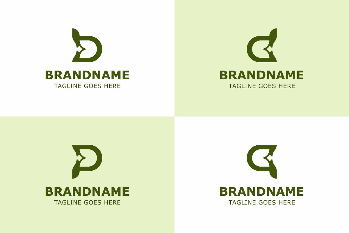 Letter B D P Q Tulip Flower Logo, a Branding & Logo Template by Pray Art Design Studio (Photo 1 of 2)