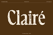 CS Hadwin Stamp, a Serif Font by Craft Supply Co. (Thumbnail 2 of 8)