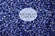 Blue Watercolor Foliage Repeat Print, a Pattern Graphic by SirenaArt (Thumbnail 1 of 17)