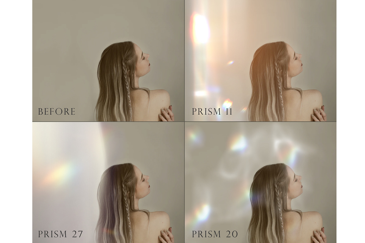 Prism rainbow light leak overlays, an Object Graphic by Paper Farms (Photo 2 of 7)