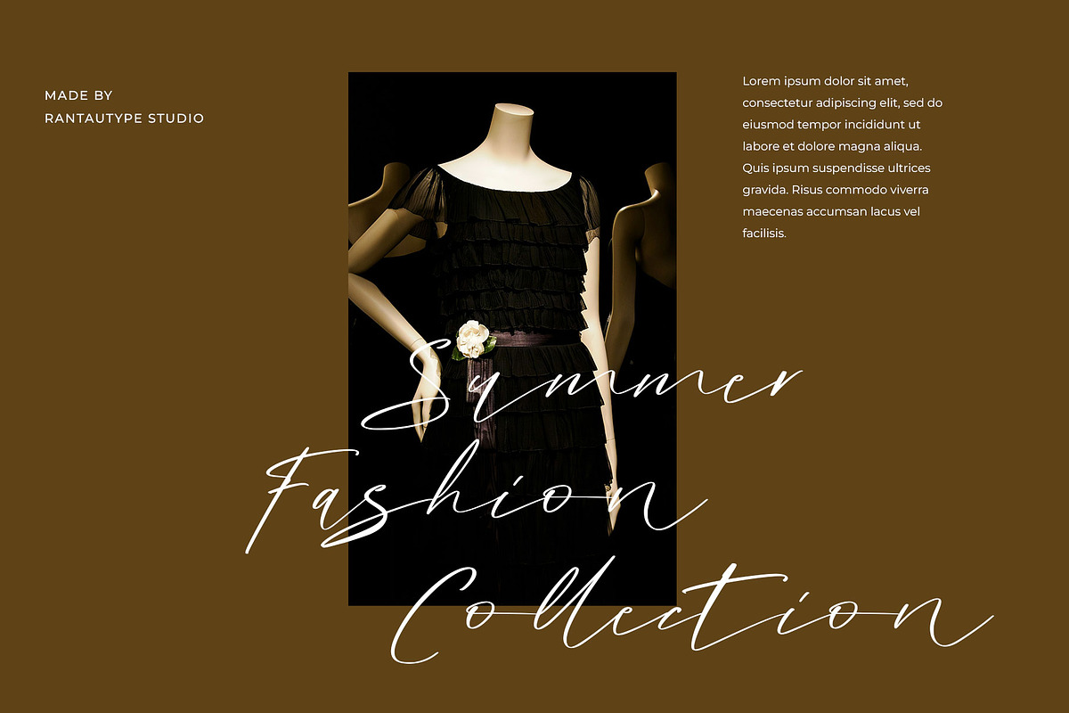 Fettina Stylish Handwritten Font, a Handwritten Font by RantautypeStudio (Photo 13 of 15)