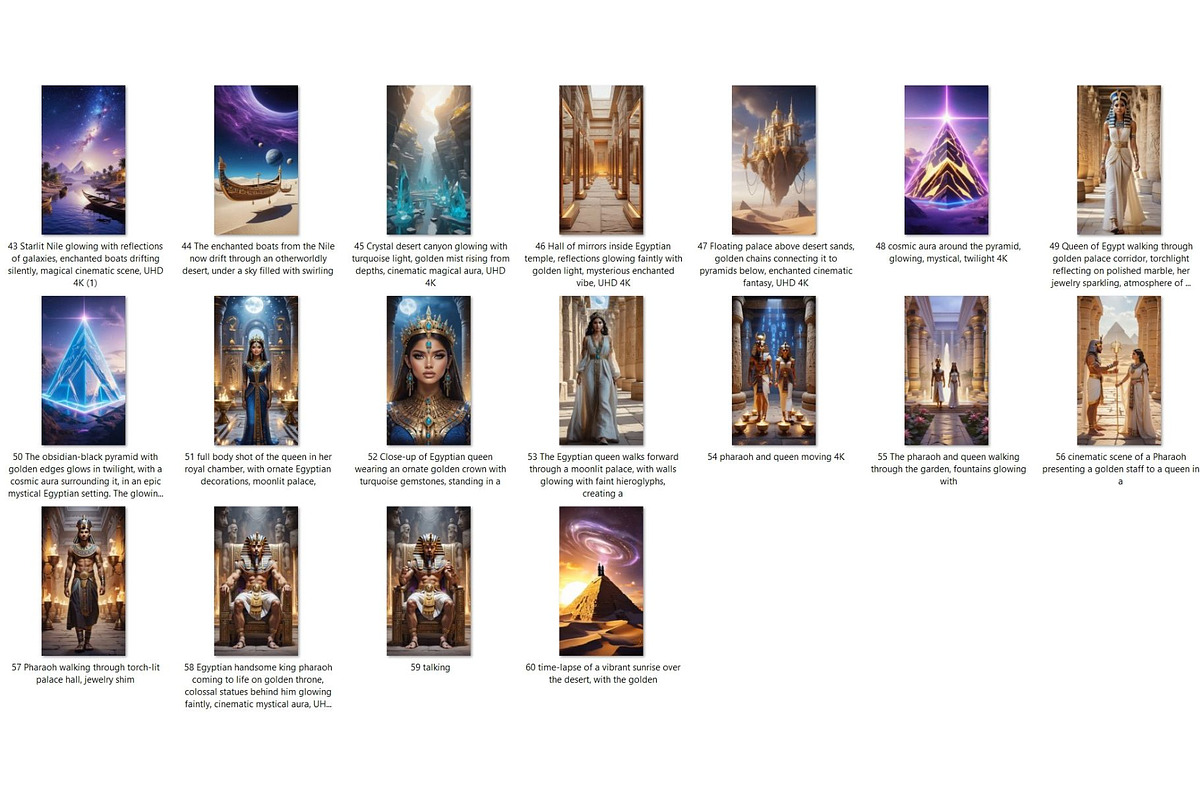 Mystical Egypt Video Backgrounds, a Scene 3D Model by MarisoArt (Photo 5 of 5)