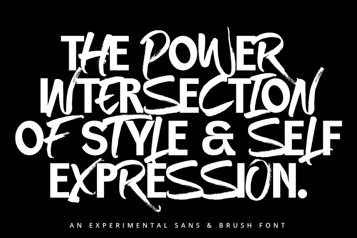 Light Brown - Experimental Display, a Sans Serif Font by tebaltipislab (Photo 6 of 13)