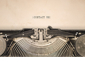  Contact Us | typed words