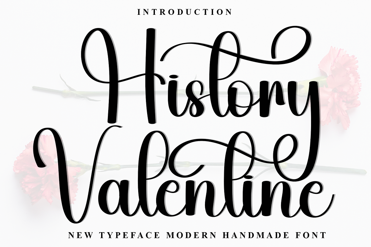 History Valentine, a Handwritten Font by FreshTypeINK (Photo 1 of 8)