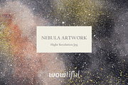 20% OFF! Watercolor Galaxies & Moons, an Object Graphic by Chus Moreno Studio (Thumbnail 7 of 9)