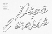 Banday Dashed, a Script Font by Craft Supply Co. (Thumbnail 7 of 8)