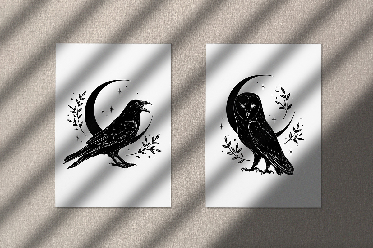 Familiar Spirits - 12 illustrations, an Animal Illustration by Croisy (Photo 2 of 7)