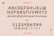 RETRO MOTEL by Meg Tay Creative, a Sans Serif Font by Meg Tay Creative (Thumbnail 2 of 5)