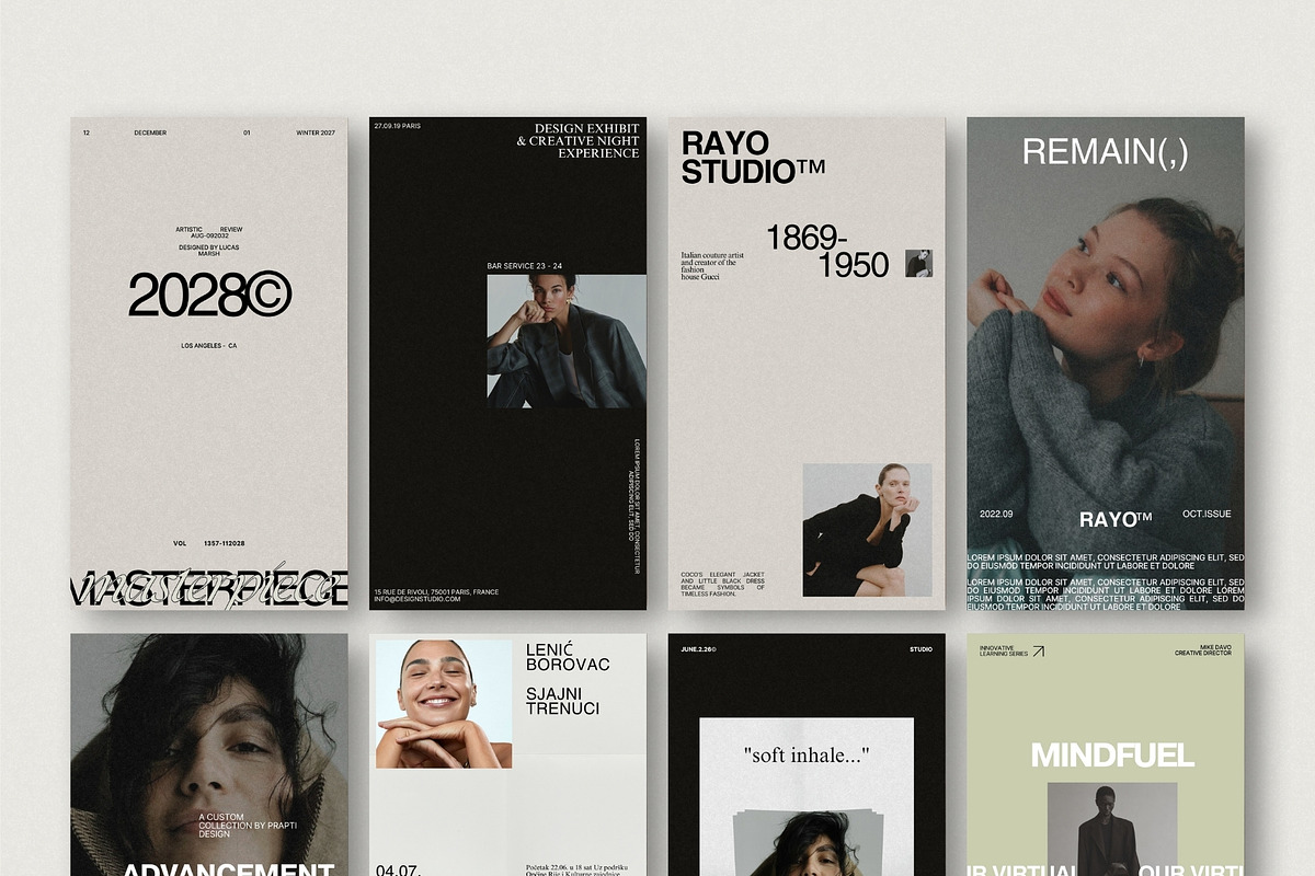 RAYO | Instagram Template (I), a Social Media Template by Pixel Grid (Photo 8 of 10)