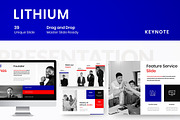 Lithium – Business Keynote Template, a Presentation Template by Dens Creative Studio (Thumbnail 1 of 6)