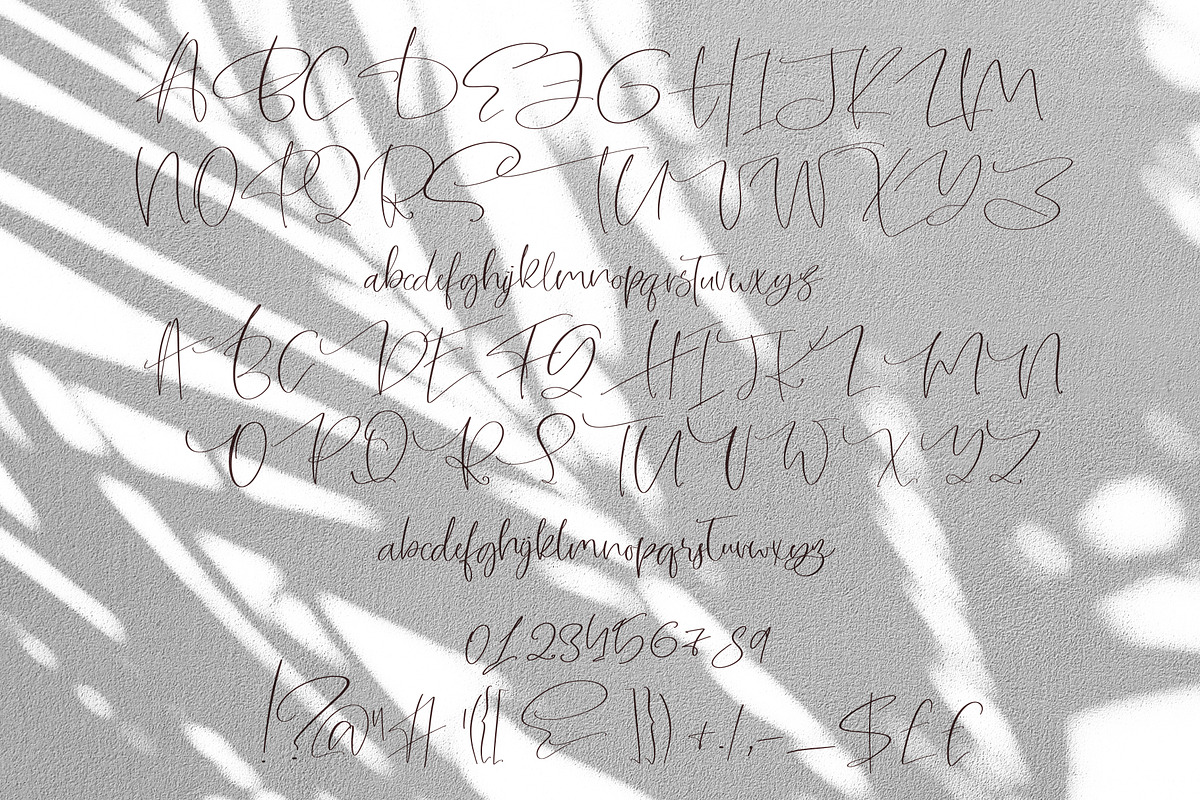 Garnet Night Font Duo, a Script Font by CallMeStasia (Photo 16 of 18)