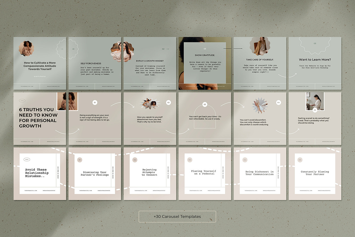 Elegant Coaching Social Media Kit, a Social Media Template by AndrewPixel (Photo 27 of 31)