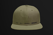 GRAINY Baseball Hat Mockup Kit, a Hat Mockup by Catkie - Digital Art (Thumbnail 4 of 9)