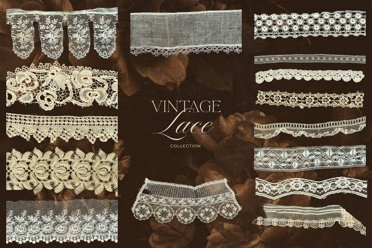 Vintage Lace Graphics Collection, an Object Graphic by Eclectic Anthology (Photo 5 of 6)