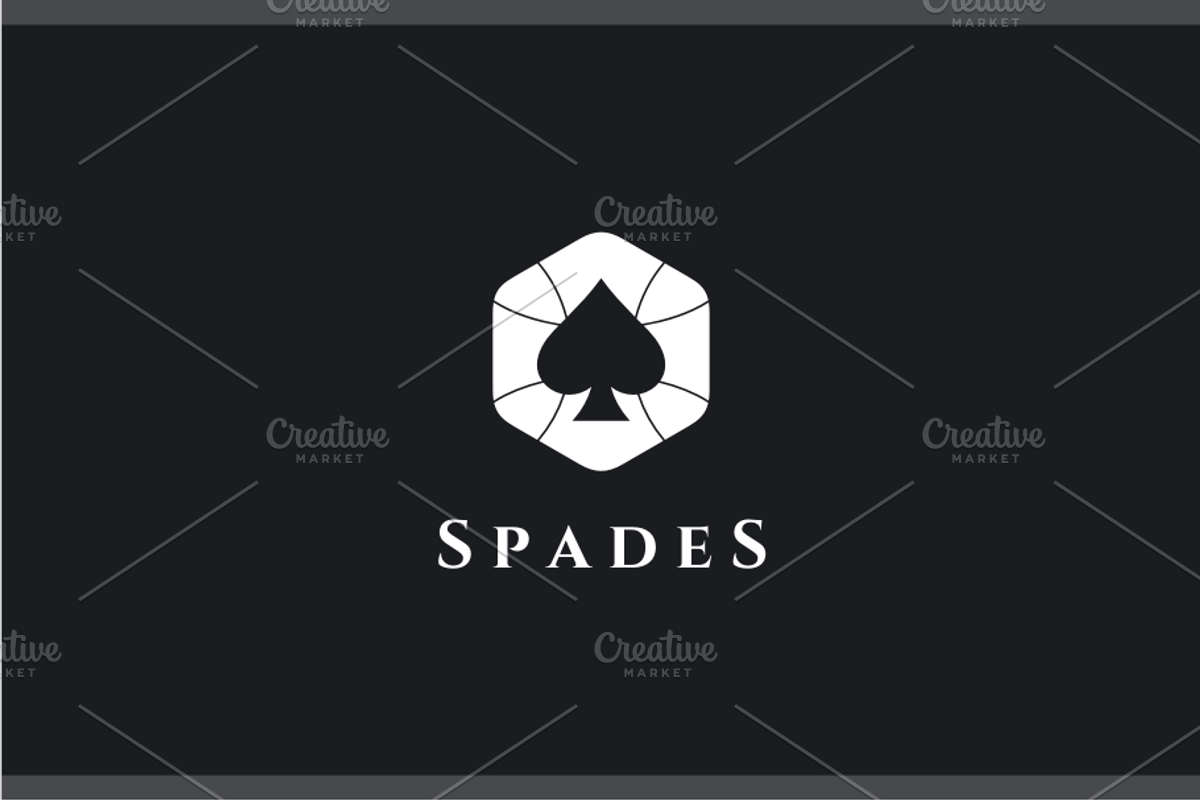 Spades Logo, a Branding & Logo Template by yopie