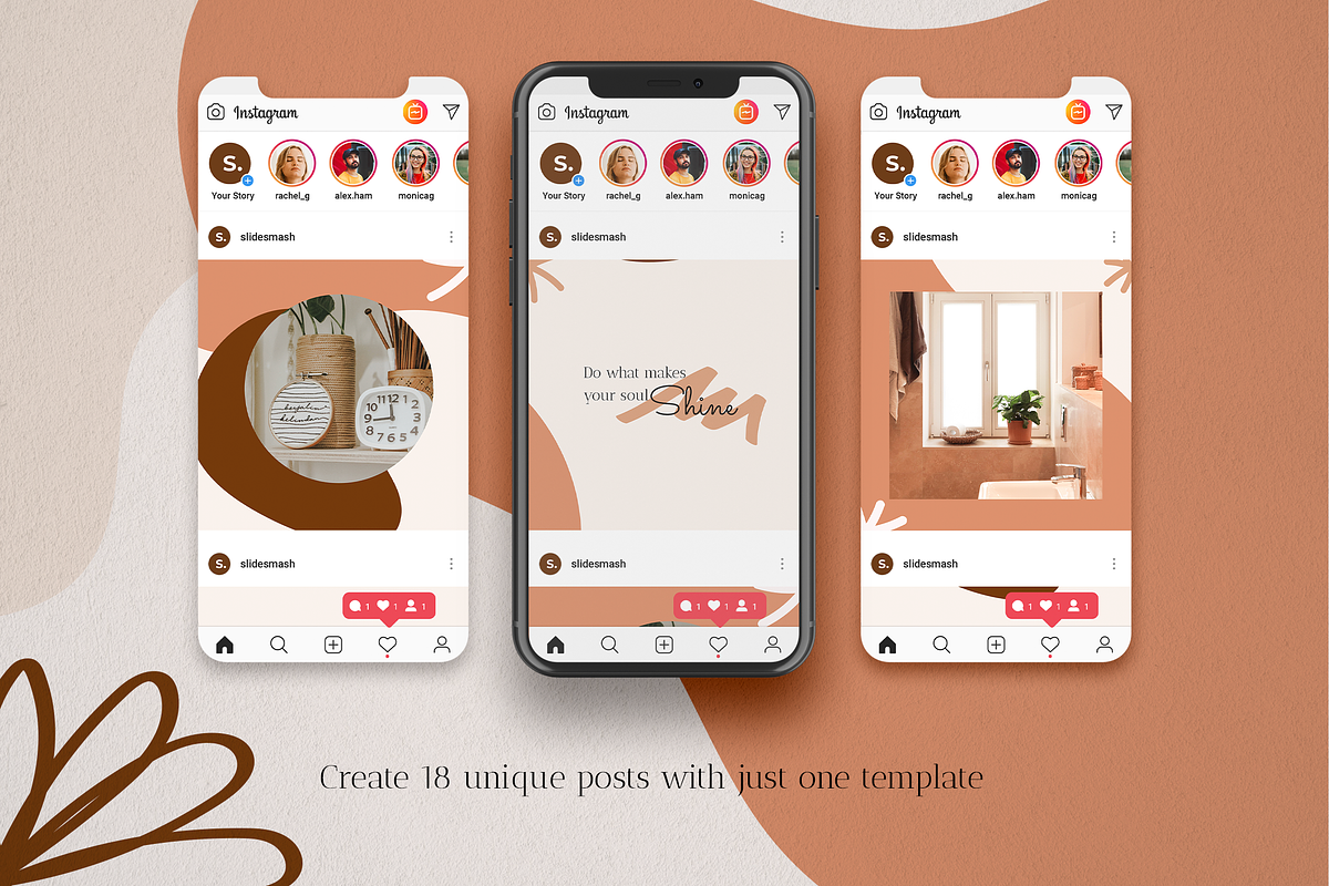 Amelia Instagram Puzzle | CANVA + PS, a Social Media Template by Slidesmash (Photo 5 of 7)
