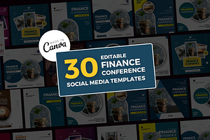 Finance Conference Flyer Bundle (29)