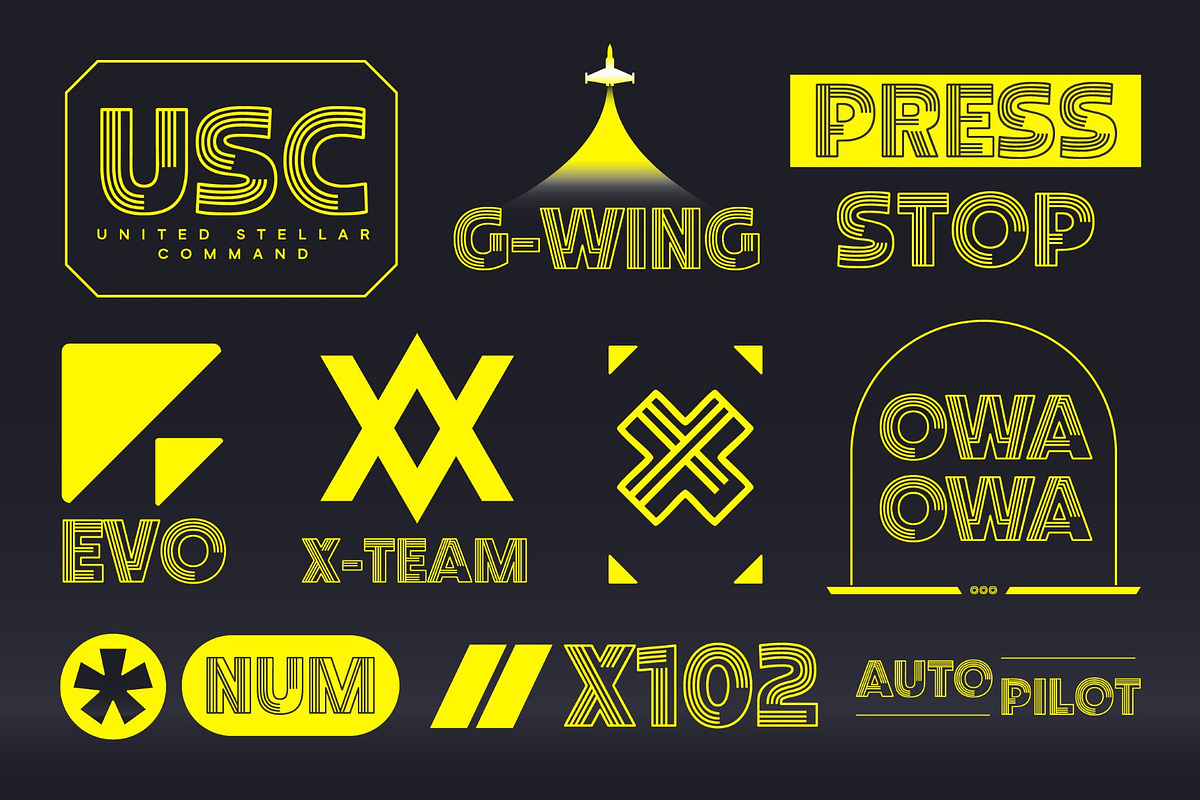 Staristic, a Sans Serif Font by graphicook (Photo 9 of 10)