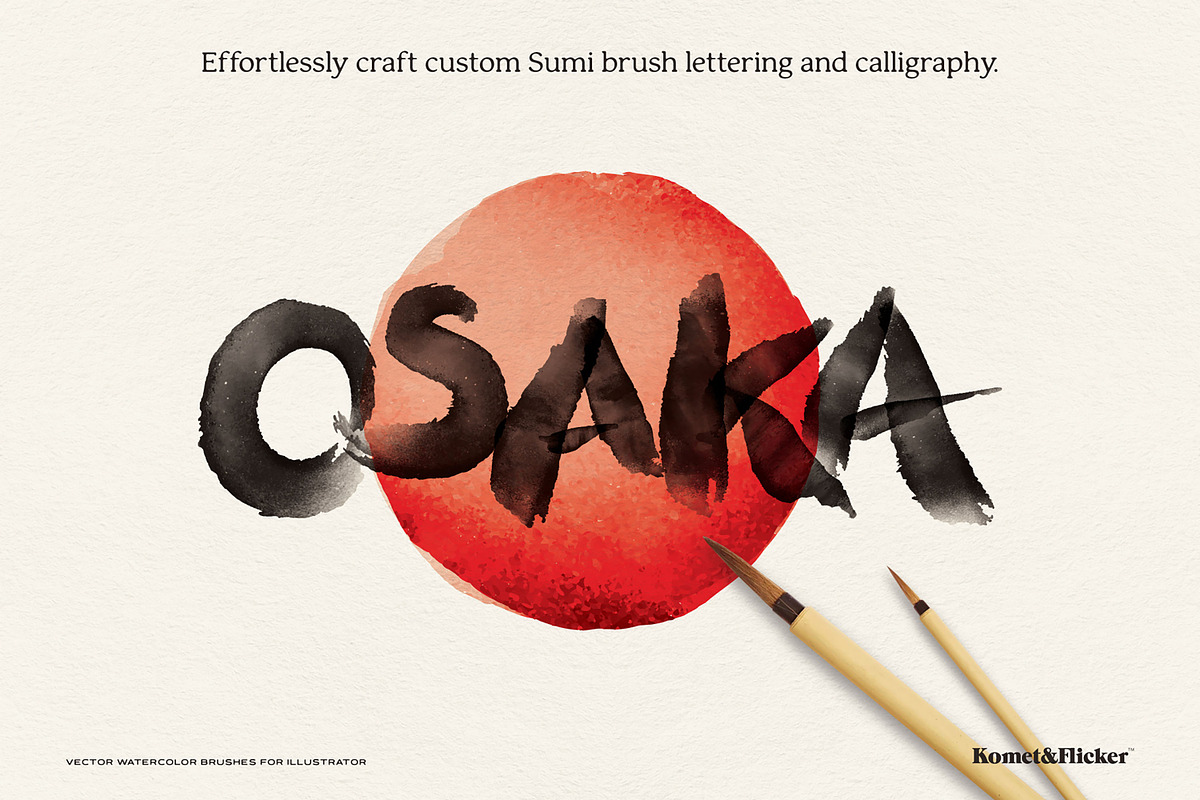 Awesome Vector Brushes Bundle, a Brush Add-On by Komet & Flicker (Photo 11 of 14)
