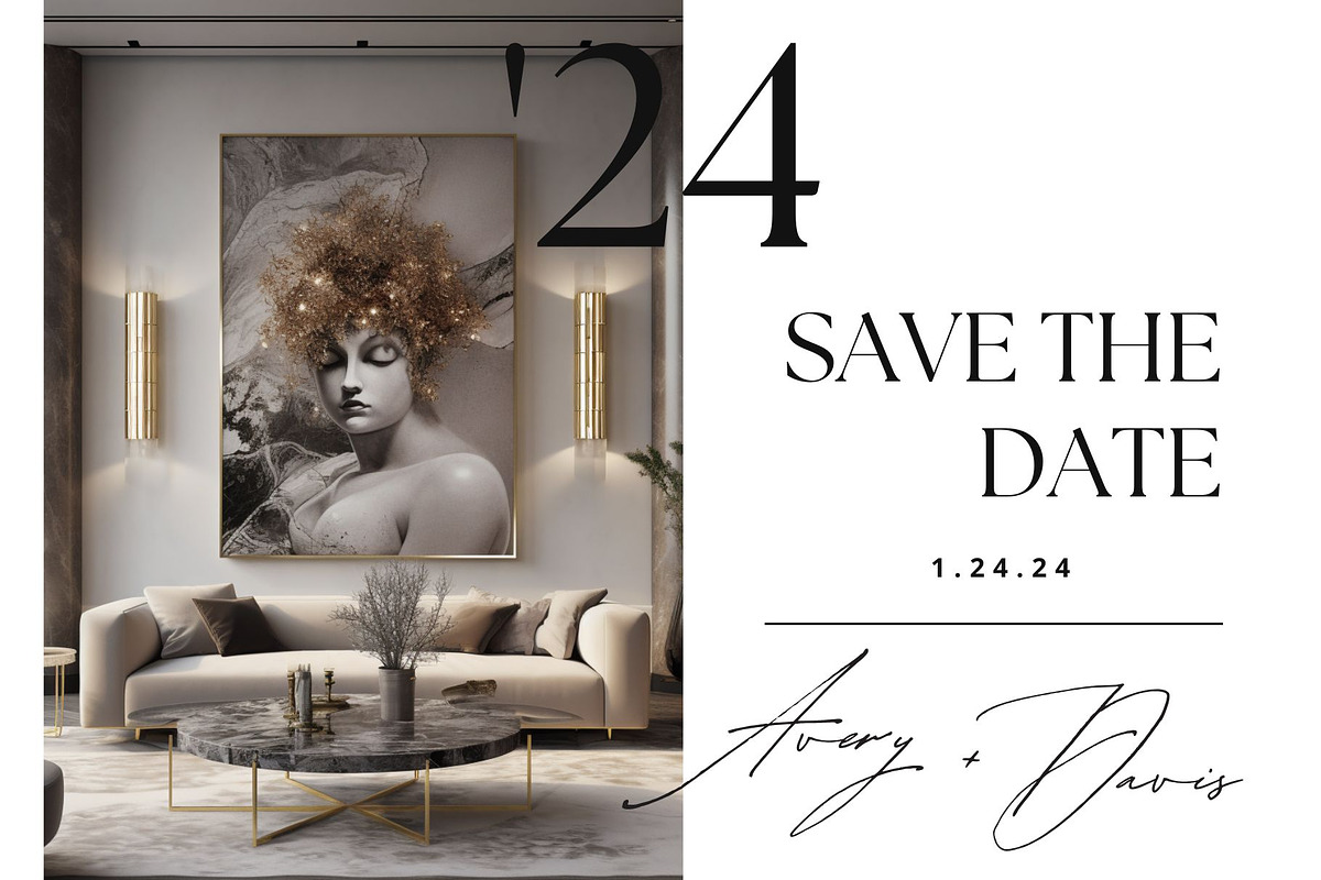 50 Canva Frame Mockups Luxury 4K, a Household Mockup by ARTOZEN DIGITAL (Photo 10 of 15)