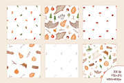 Watercolor Halloween patterns, a Pattern Graphic by Lagniappe Art (Thumbnail 4 of 11)